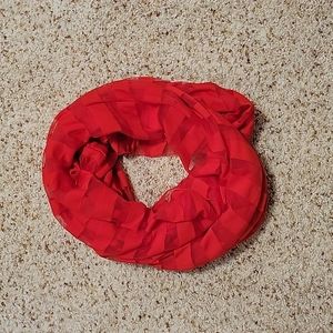 Red Infinity Scarf
